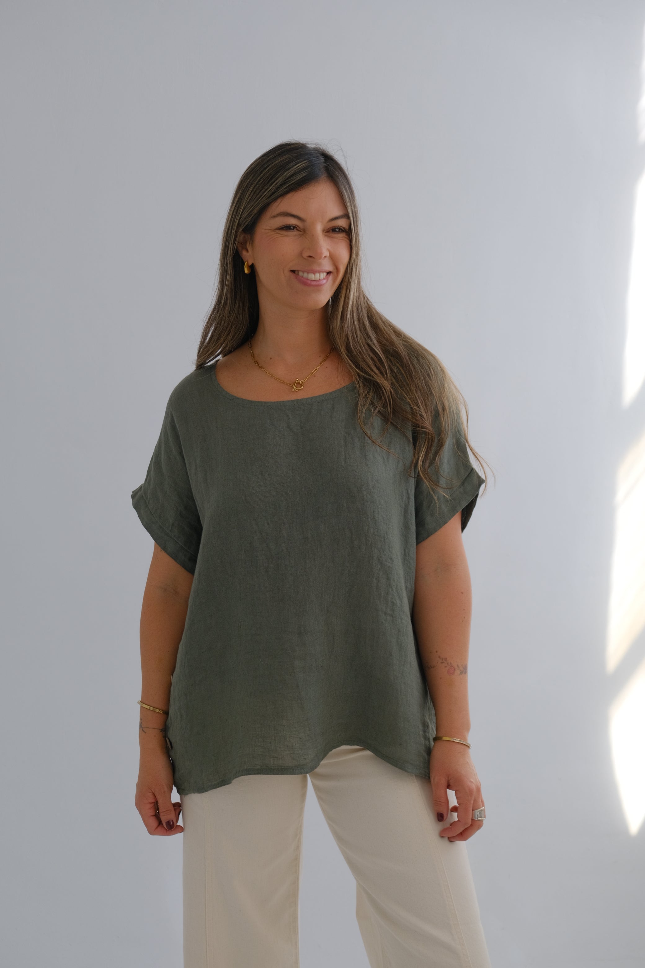 Blusa Guille Verde Oliva