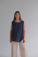 Musculosa Dolceacqua Azul Marino