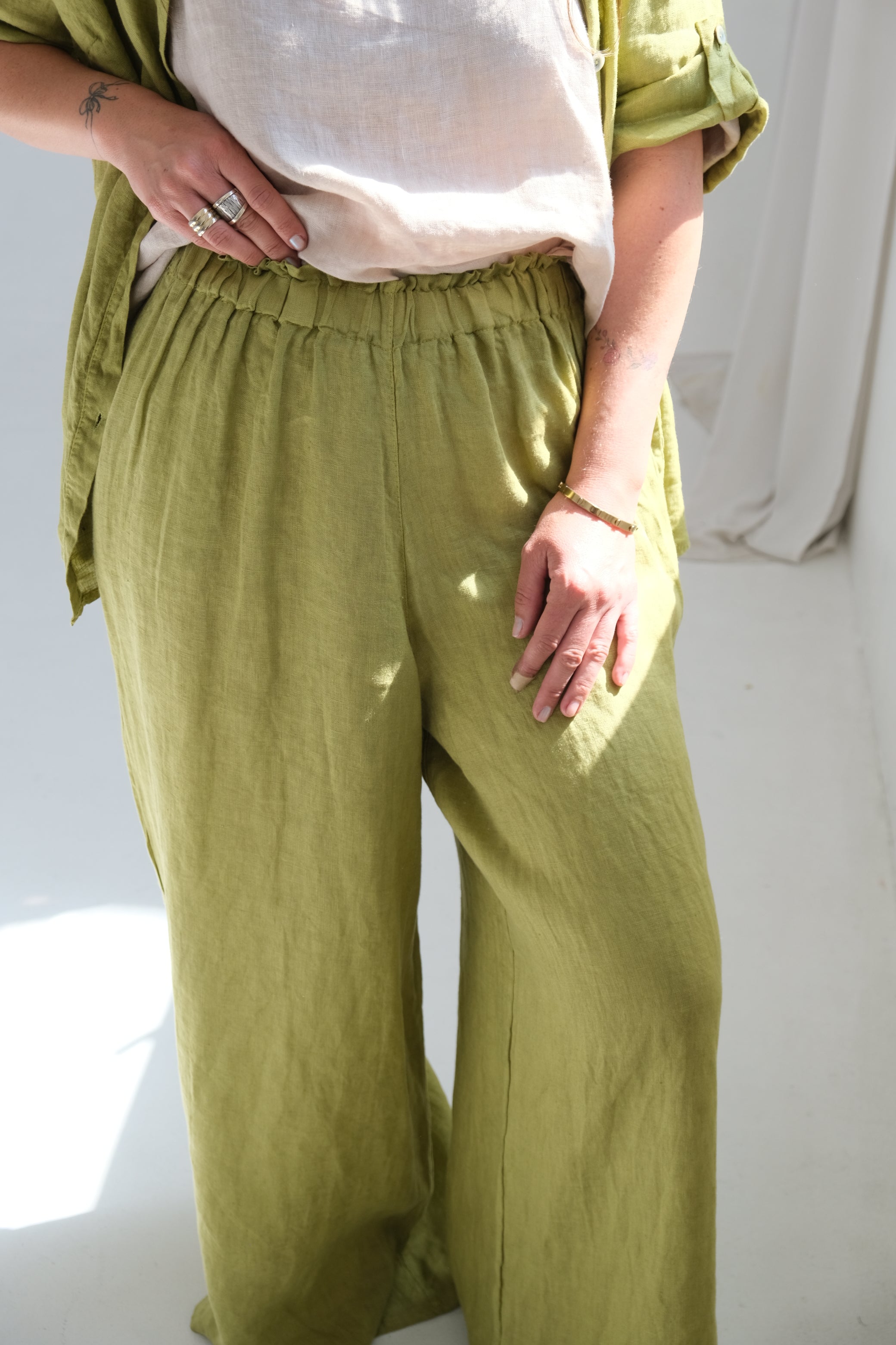 Pantalón Atenea Pistacho