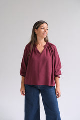 Blusa Matt Bordó