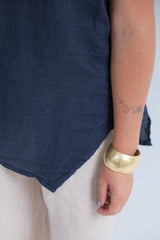 Musculosa Dolceacqua Azul Marino