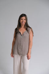 Musculosa Holly Visón