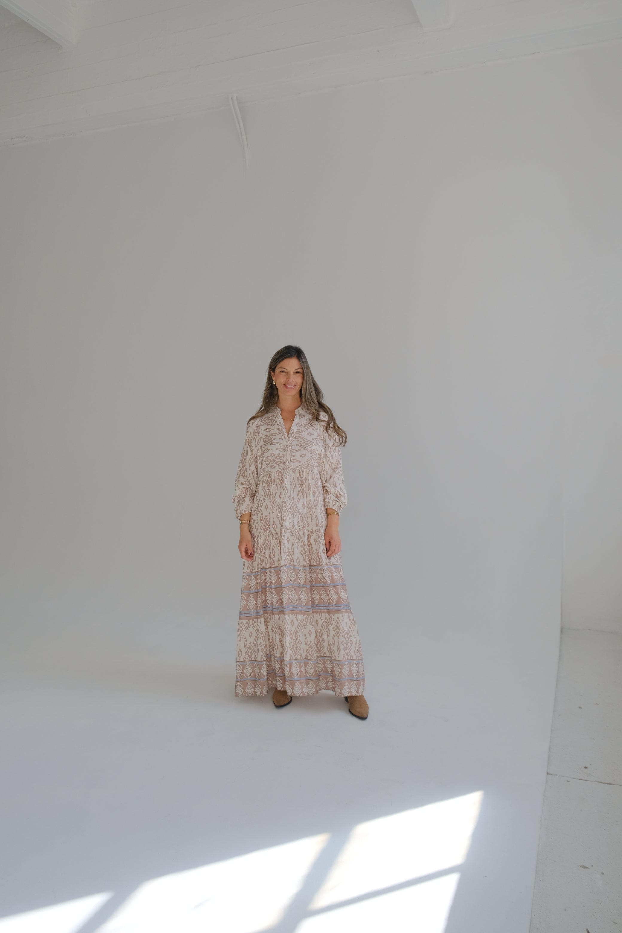 Vestido Fiumicino Beige CÁPSULA