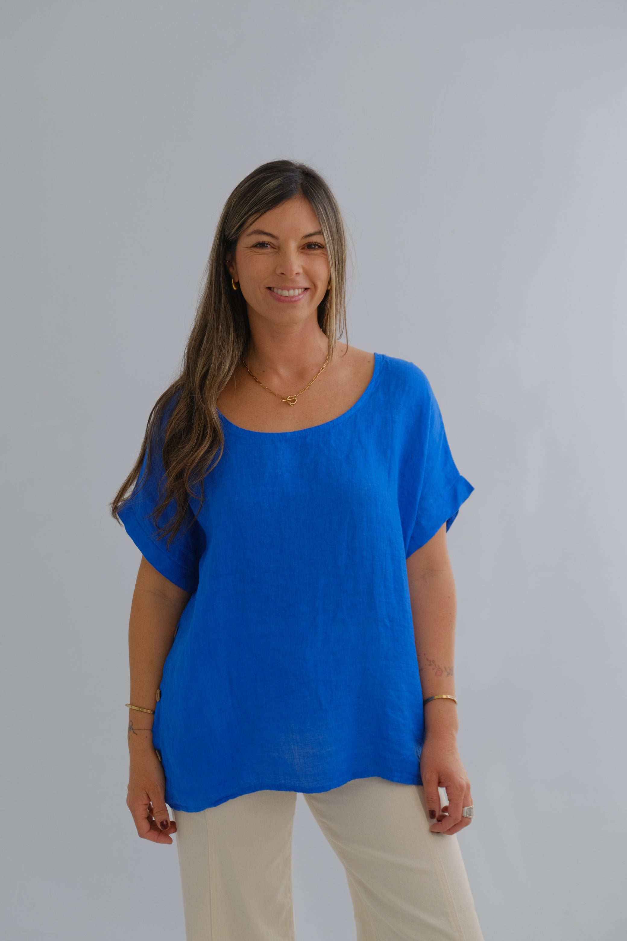Blusa Guille Azul Francia