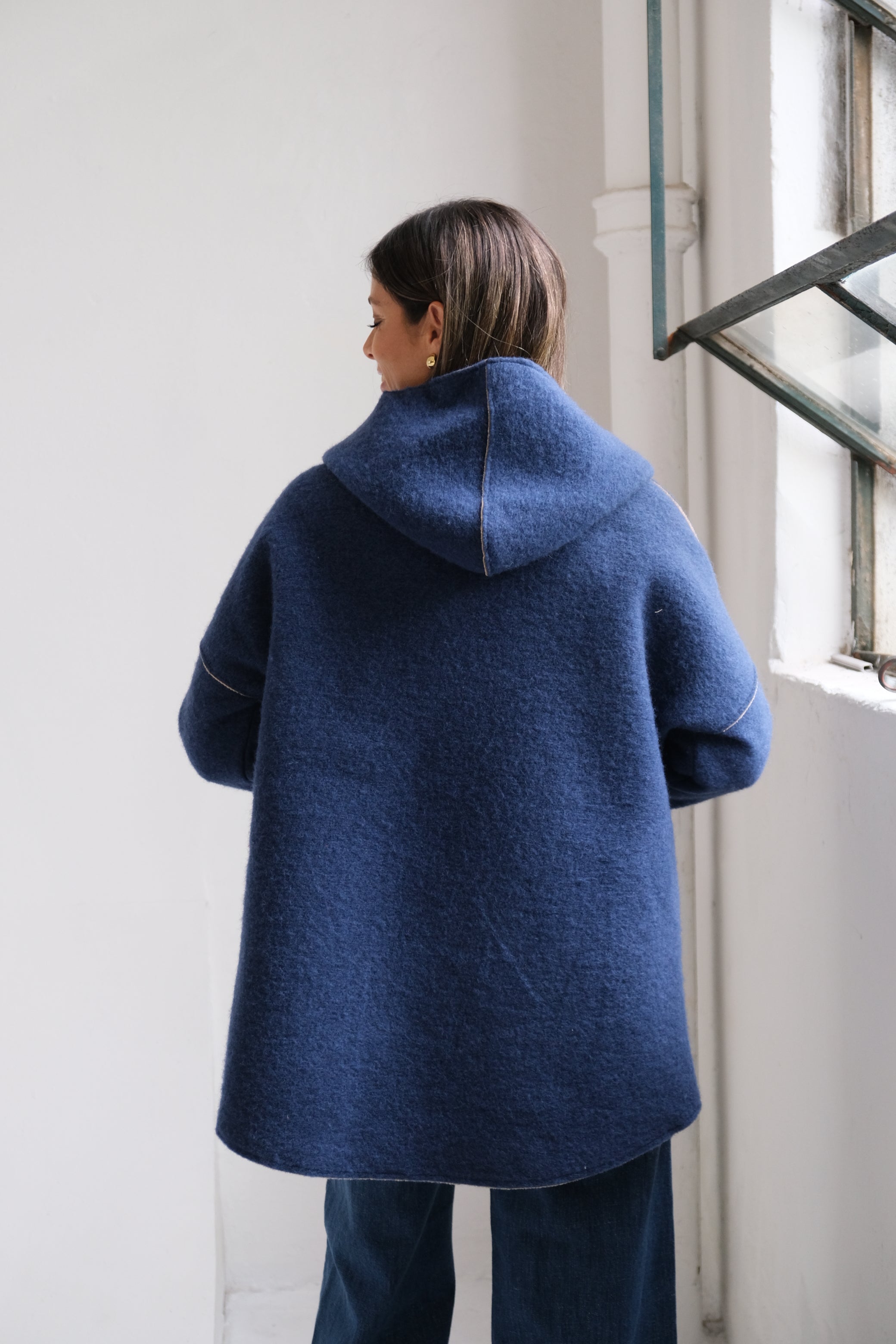Tapado Lua Azul marino C/Beige