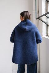 Tapado Lua Azul marino C/Beige