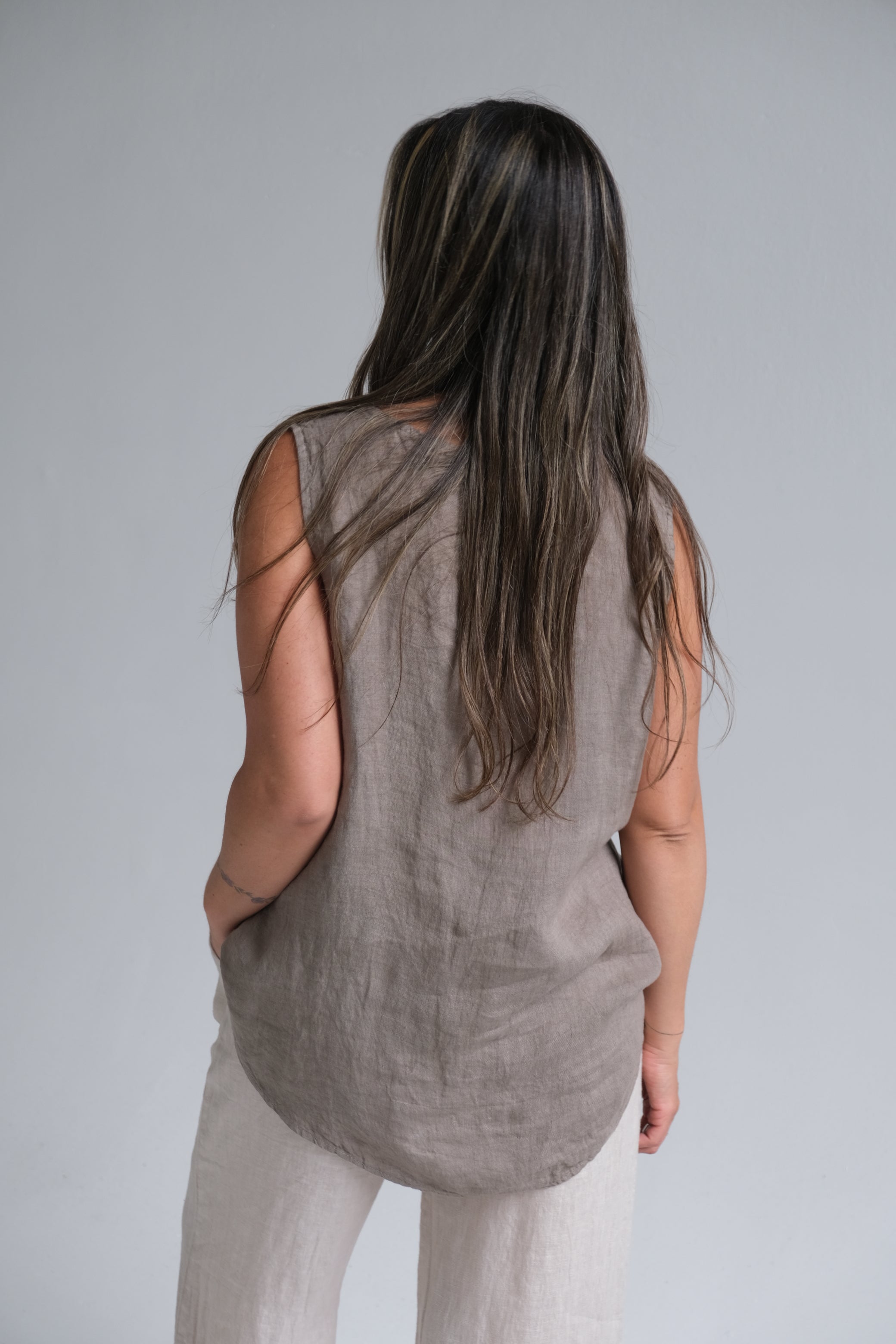 Musculosa Holly Visón