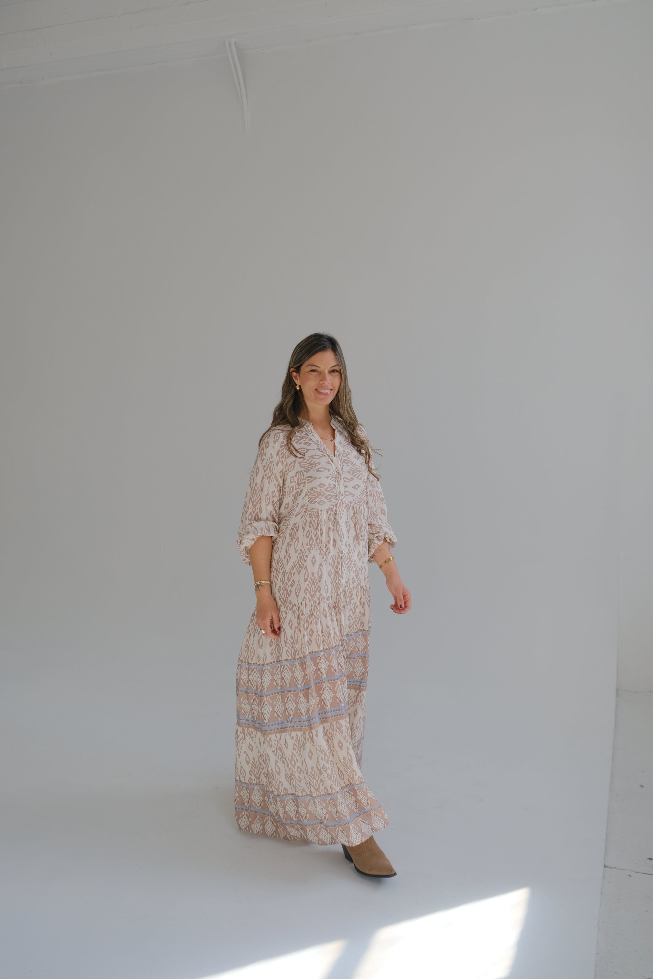 Vestido Fiumicino Beige CÁPSULA