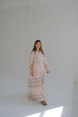 Vestido Fiumicino Beige CÁPSULA