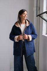 Tapado Lua Azul marino C/Beige