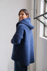 Tapado Lua Azul marino C/Beige