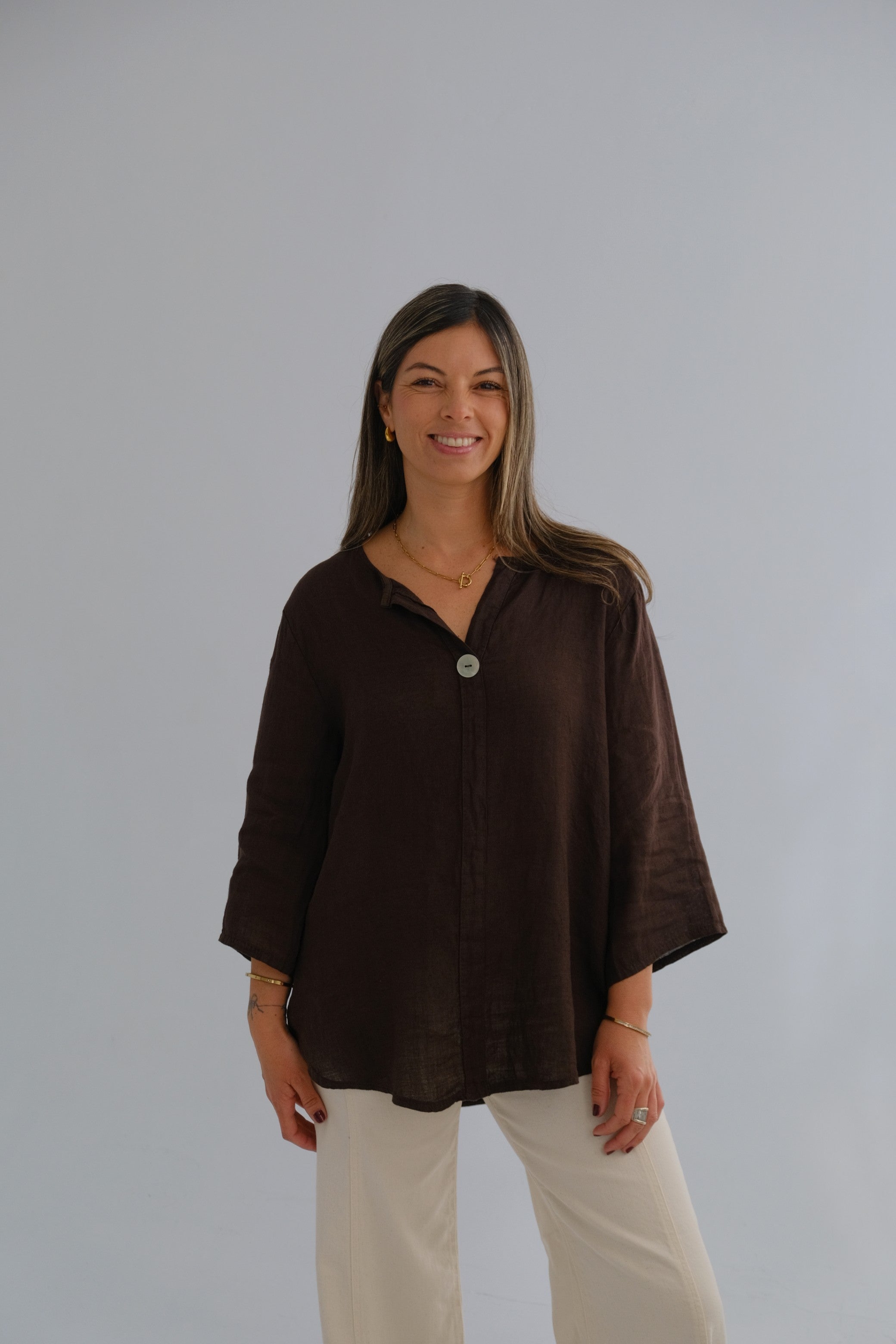 Blusa Lole chocolate