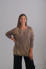 Sweater Oro Visón