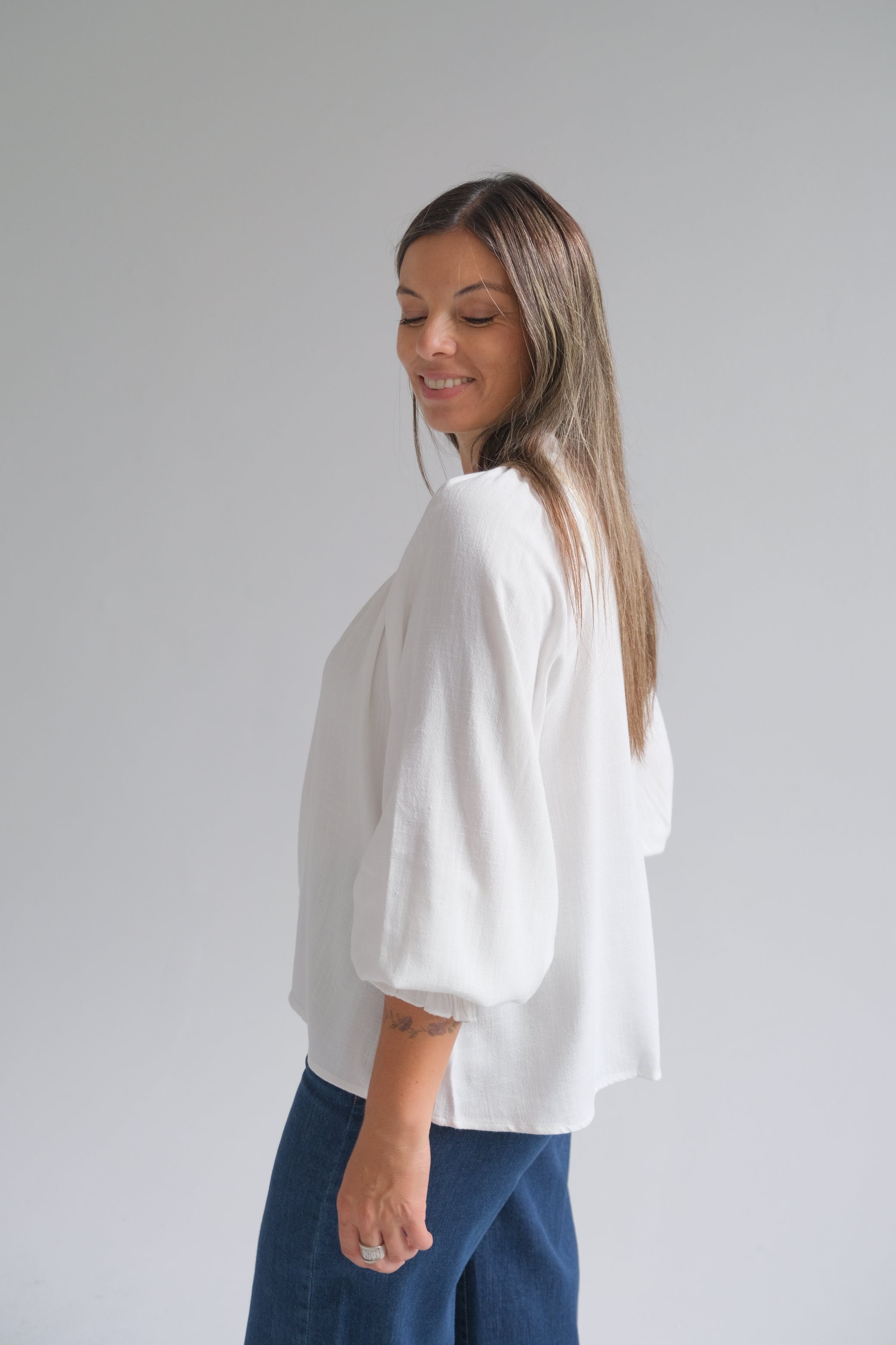 Blusa Matt Blanca