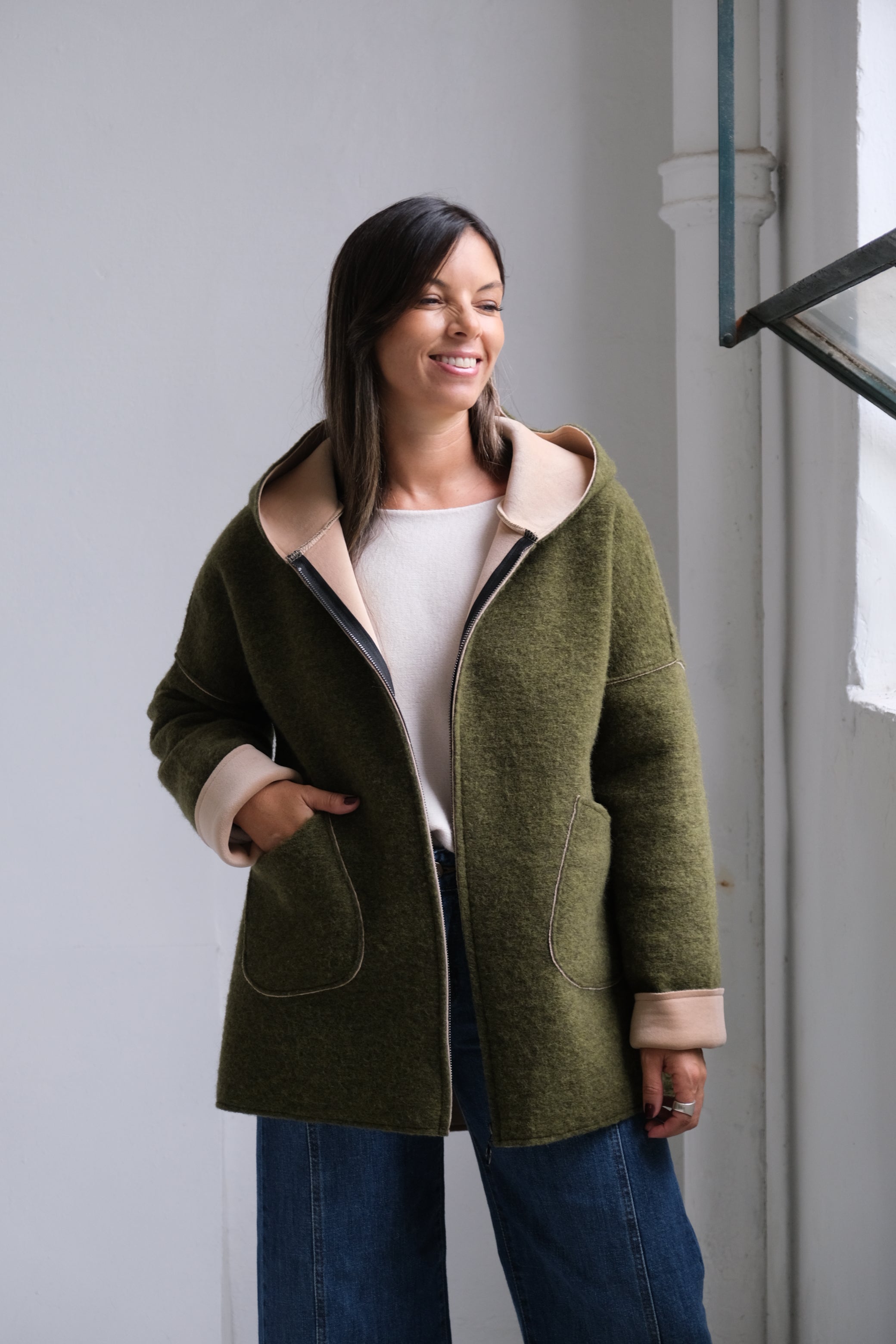 Tapado Lua Verde C/Beige