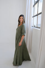 Vestido Magic Verde Seco