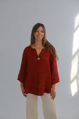Blusa Lole Bordeaux