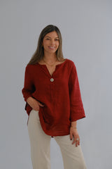 Blusa Lole Bordeaux