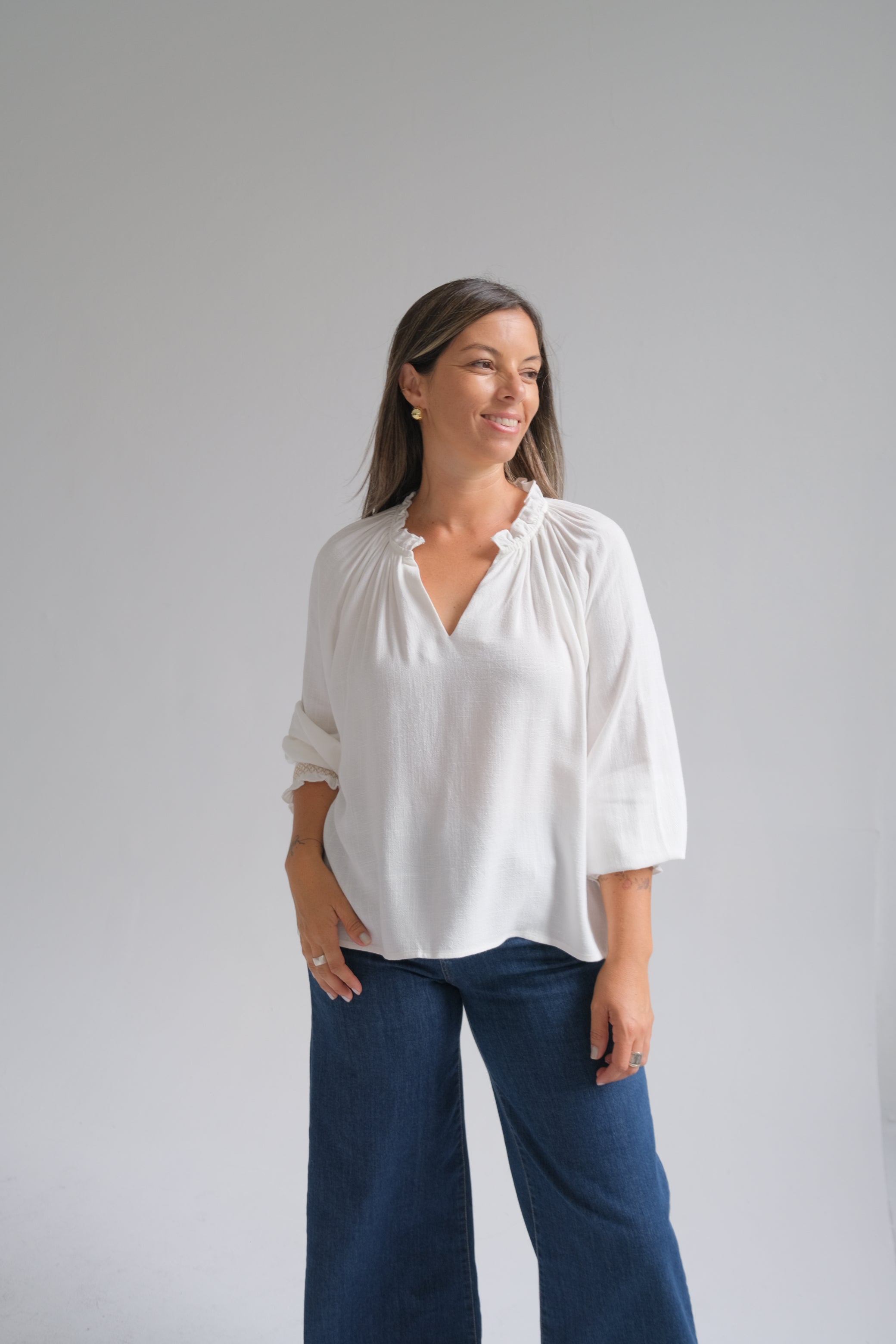 Blusa Matt Blanca