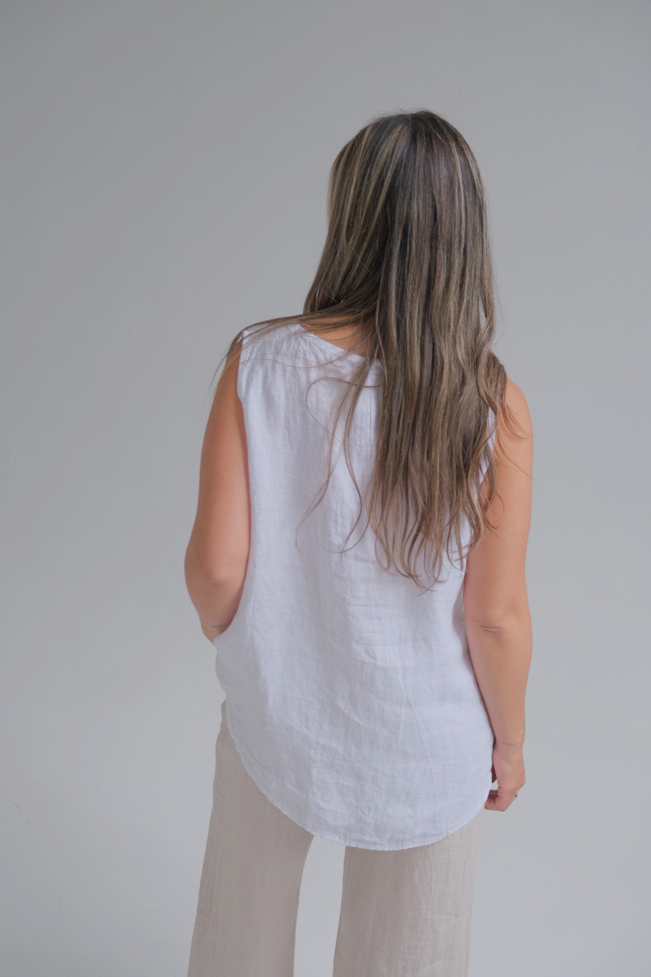 Musculosa Holly Blanco
