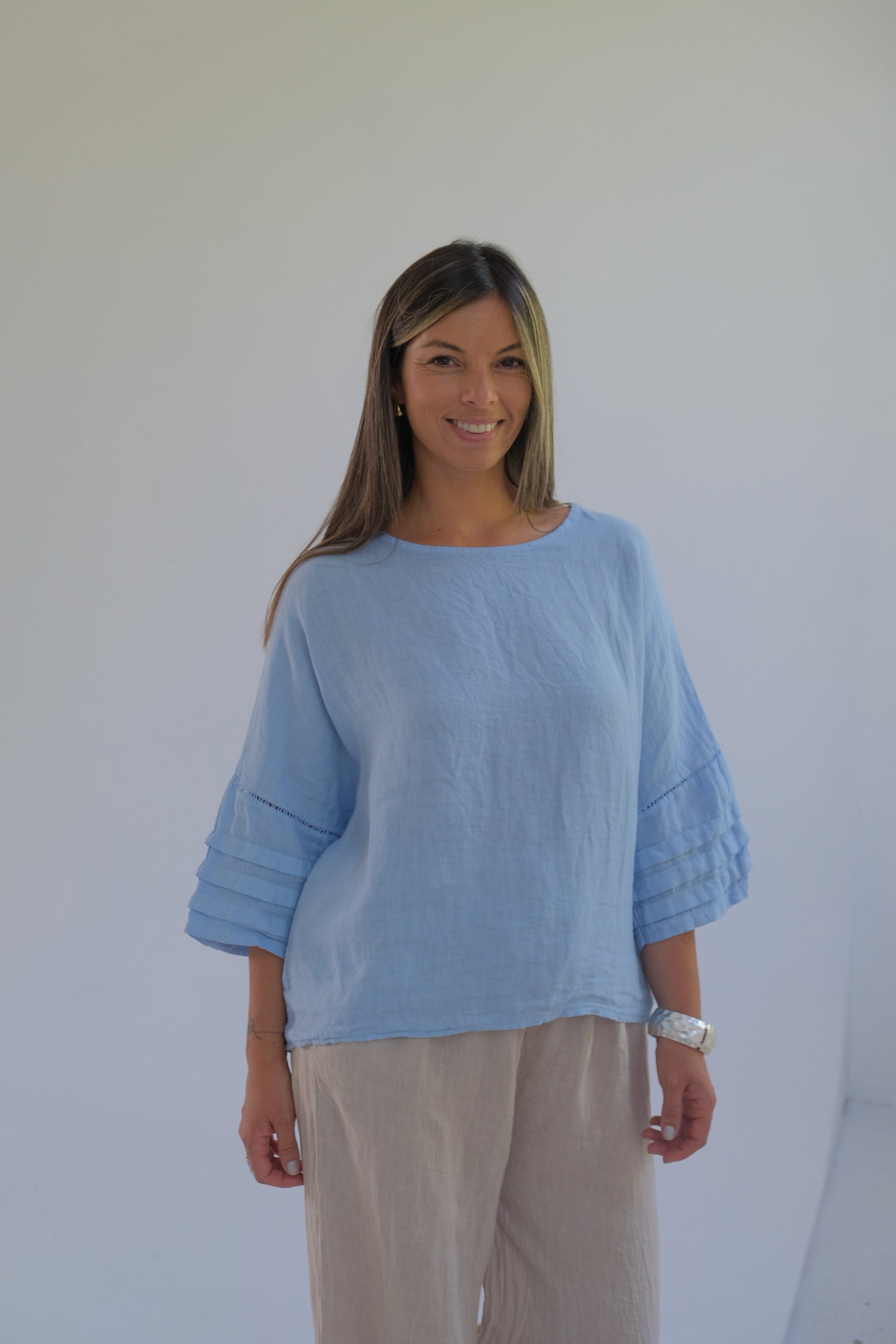 Blusa Amanda Celeste