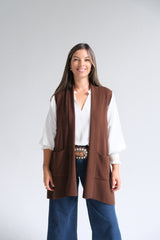 Chaleco Aura Chocolate