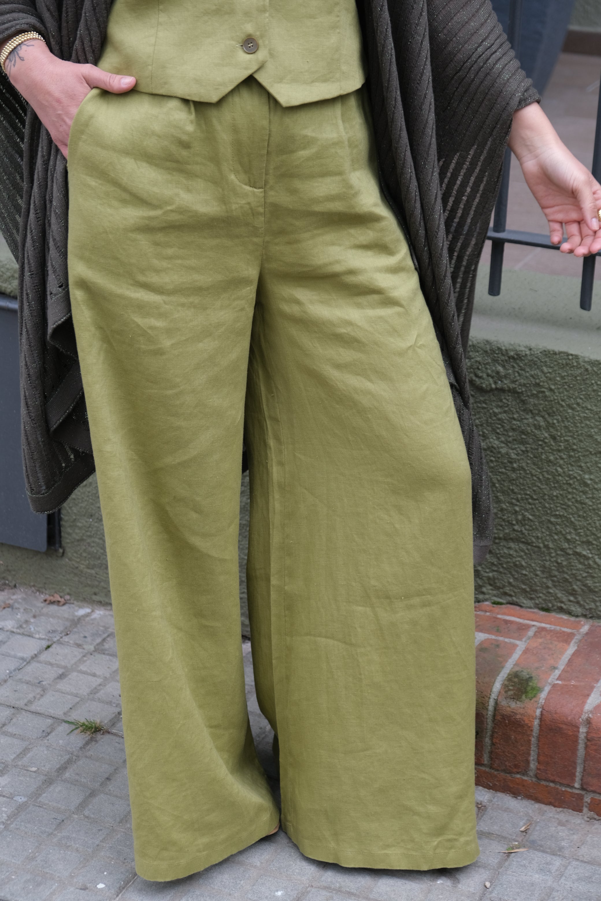 Pantalón Asia Pistacho CÁPSULA