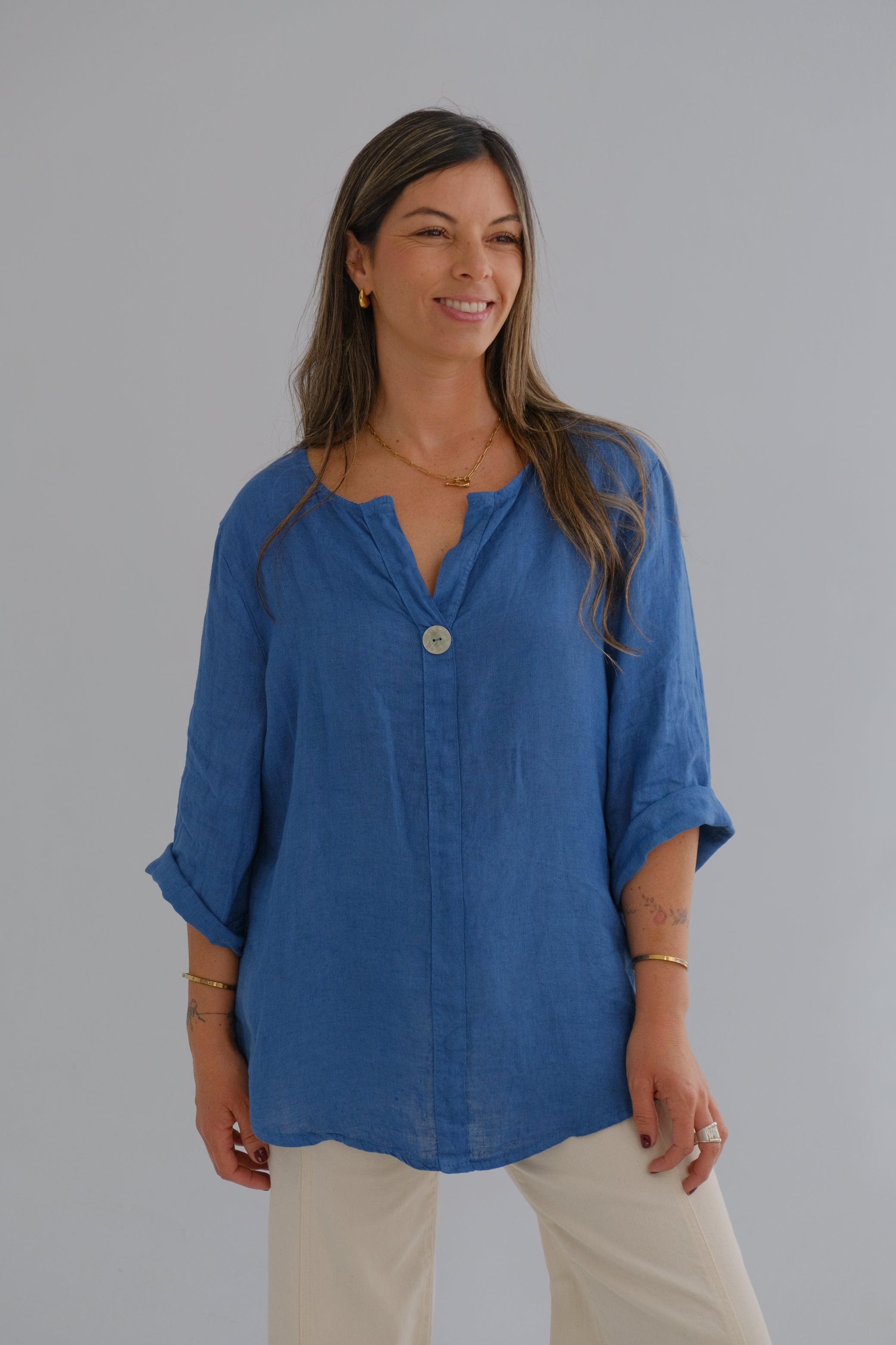 Blusa Lole Celeste Jean