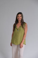 Musculosa Holly Pistacho