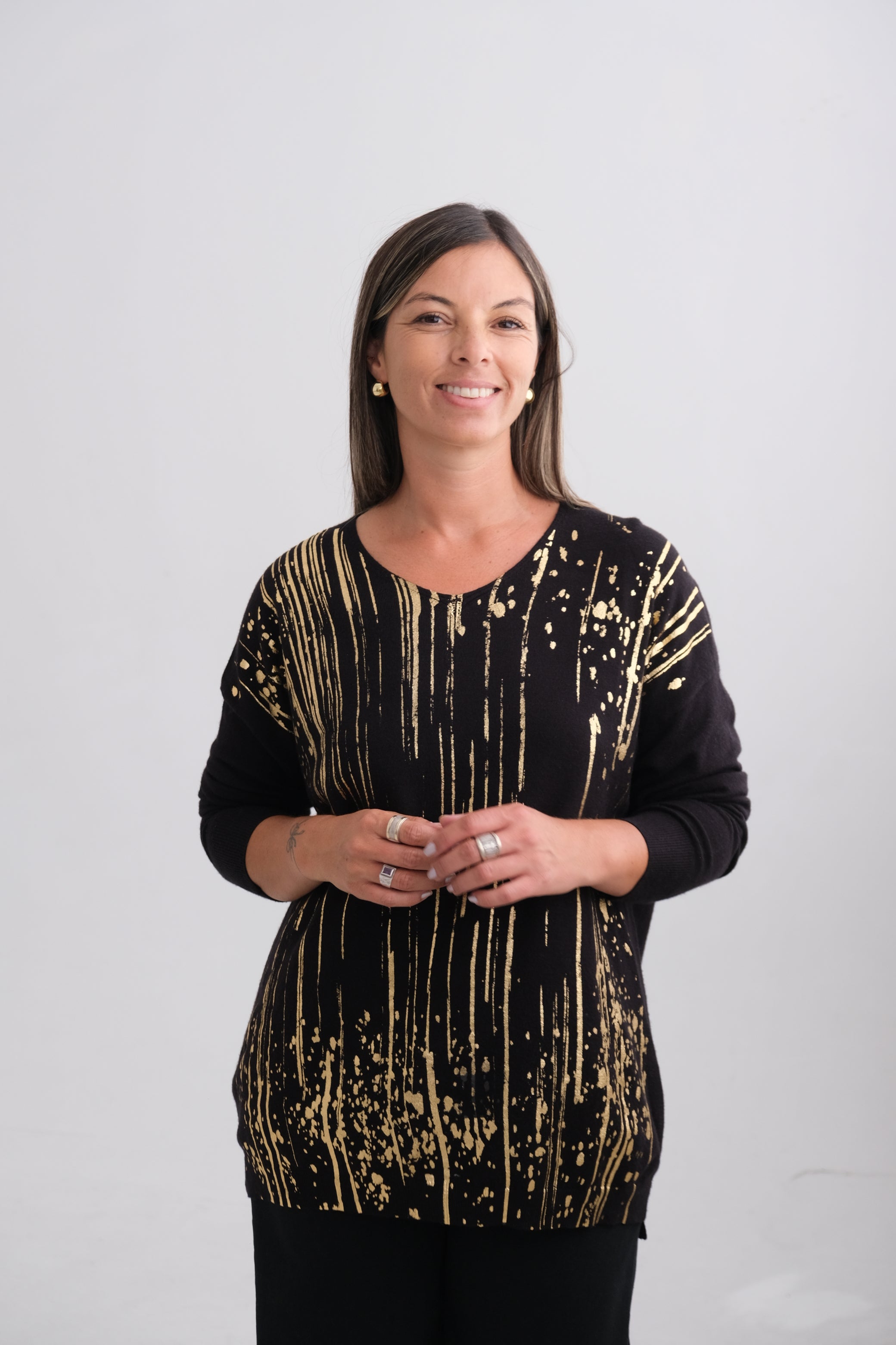 Sweater Oro Negro