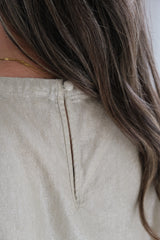 Musculosa Comodín Lurex dorado CÁPSULA