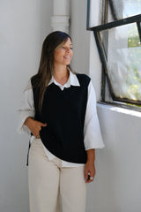 Chaleco Milano Negro