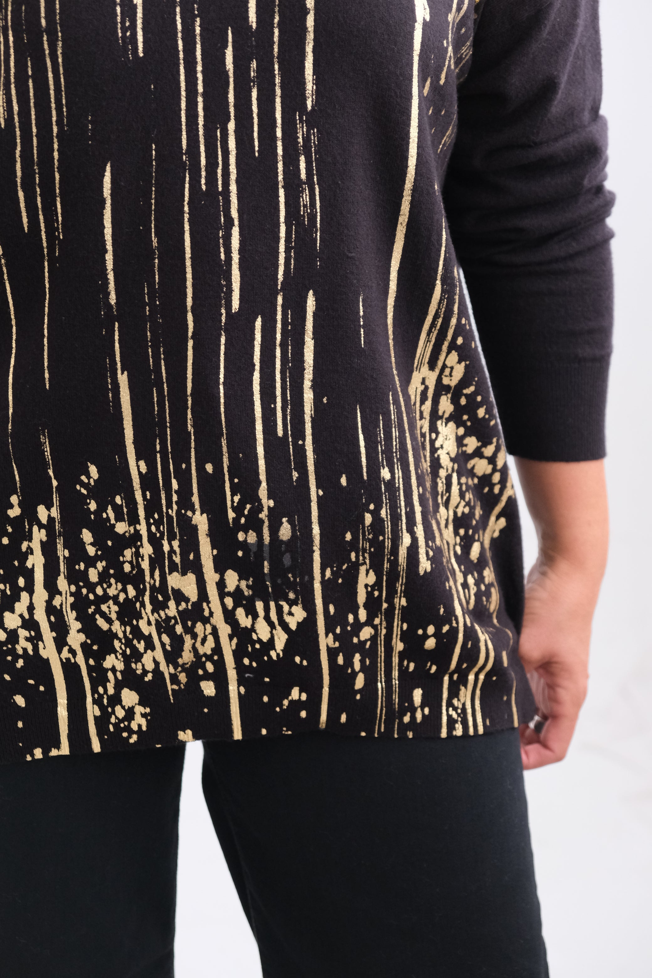 Sweater Oro Negro
