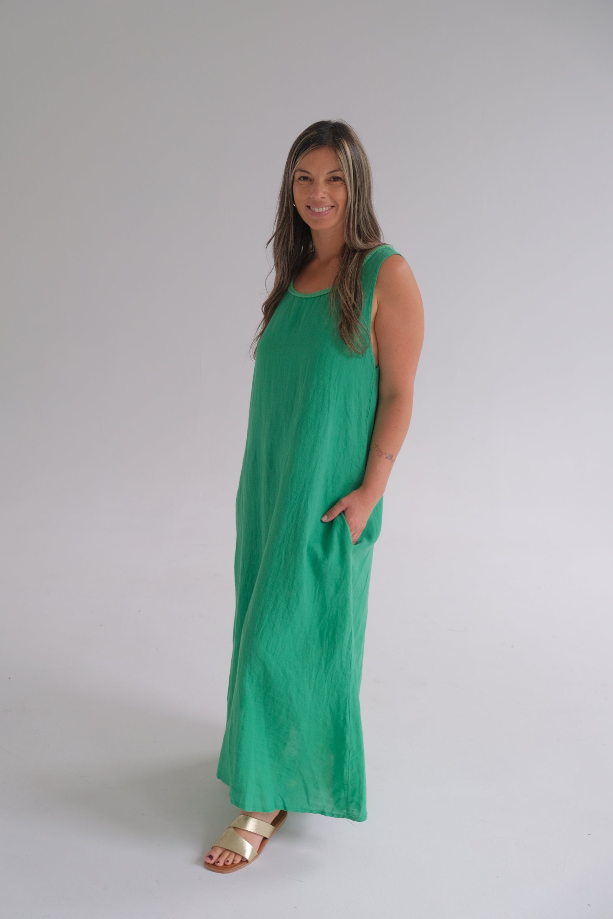 Vestido Adela Verde Benetton