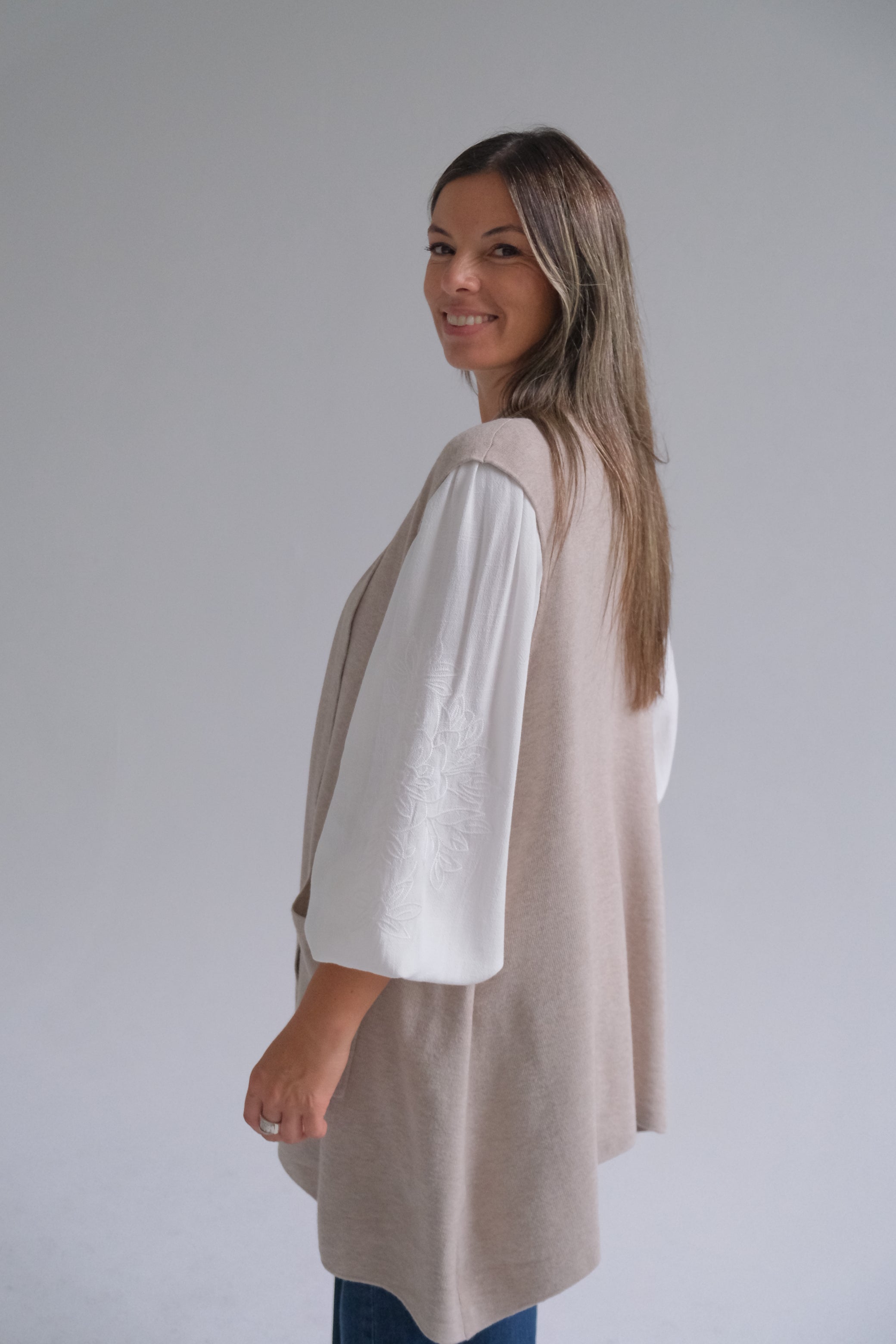 Chaleco Aura Verde Visón