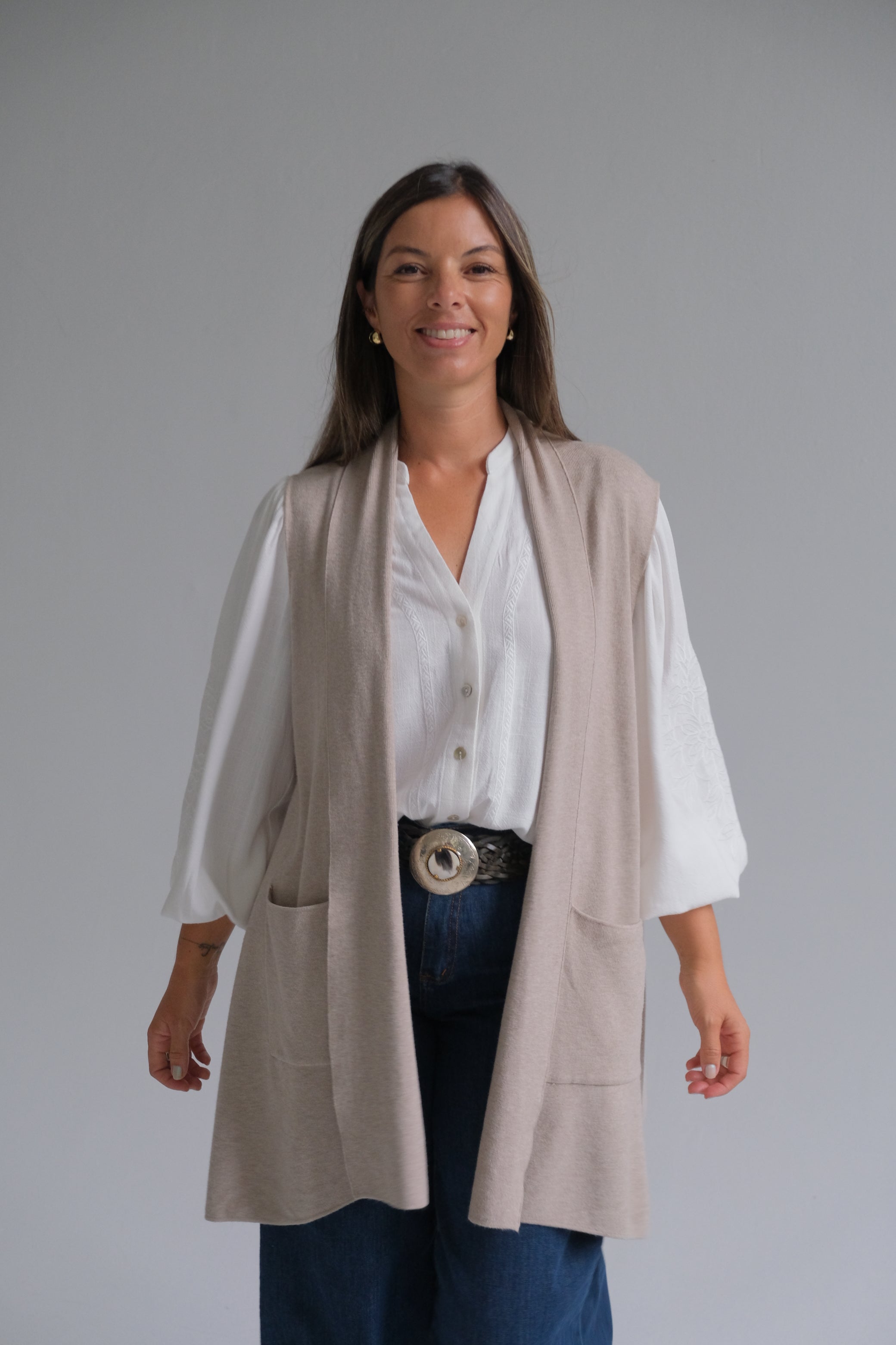 Chaleco Aura Verde Visón