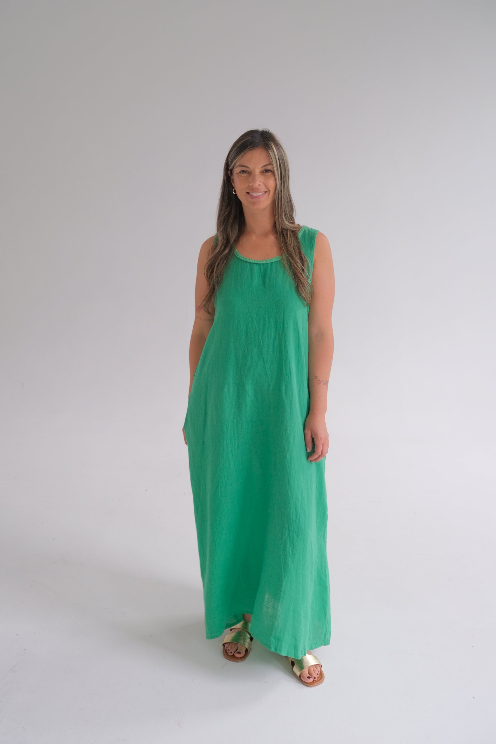 Vestido Adela Verde Benetton