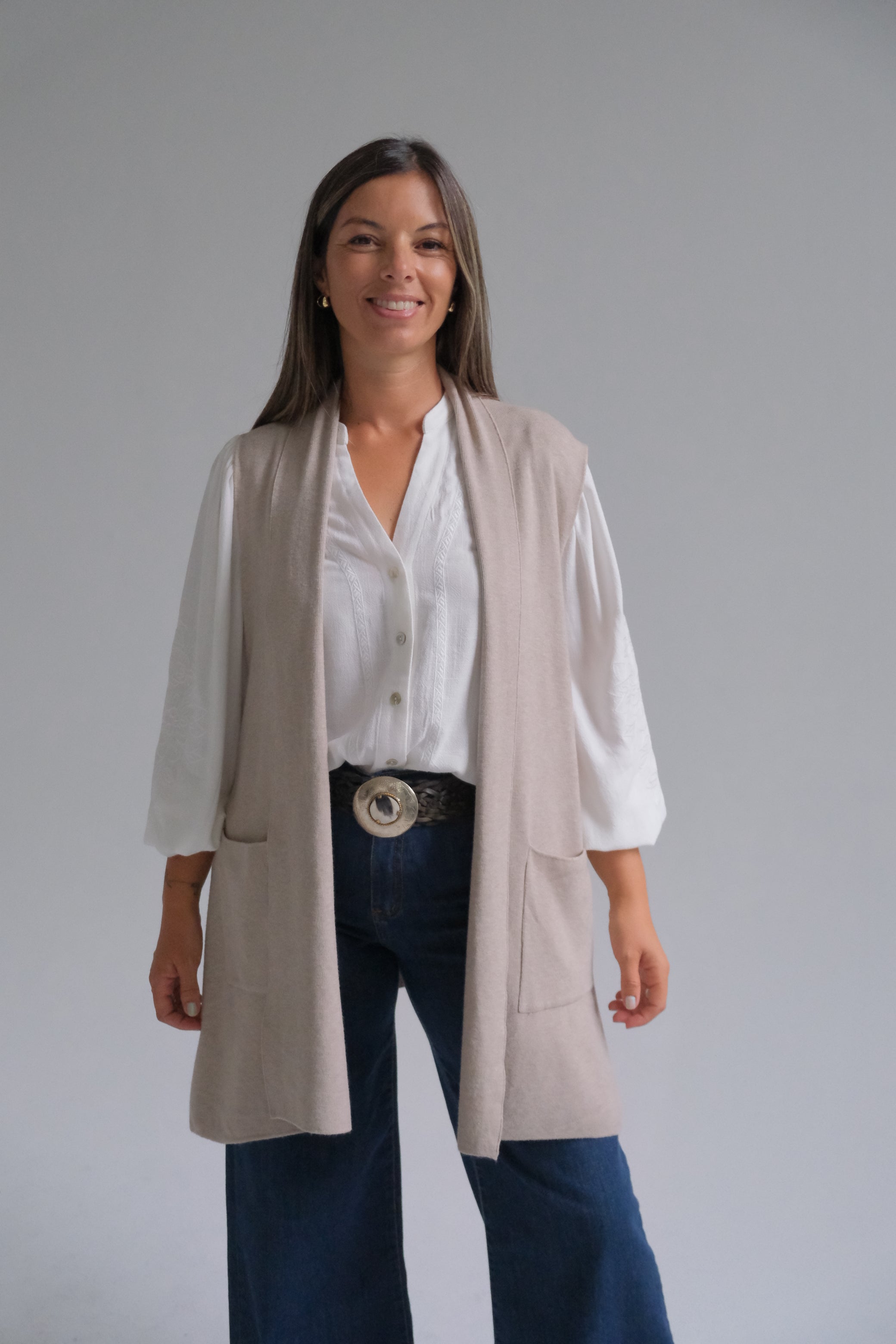 Chaleco Aura Verde Visón