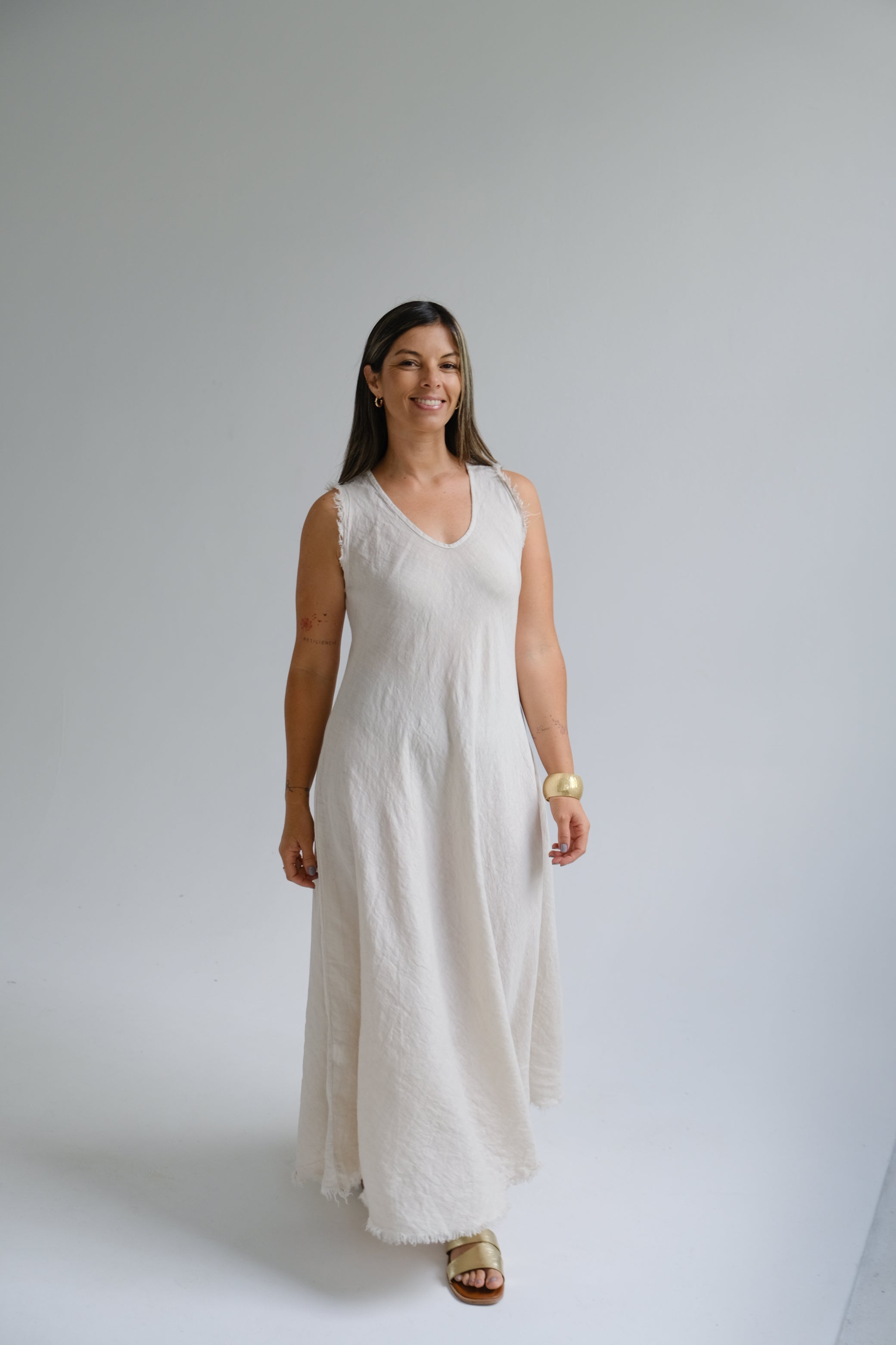 Vestido Bellagio Beige