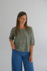 Blusa Tris Verde