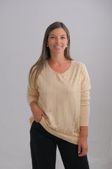Sweater Oro Crudo