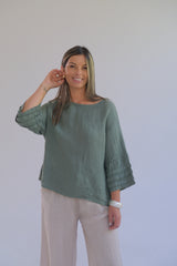 Blusa Amanda Verde Seco