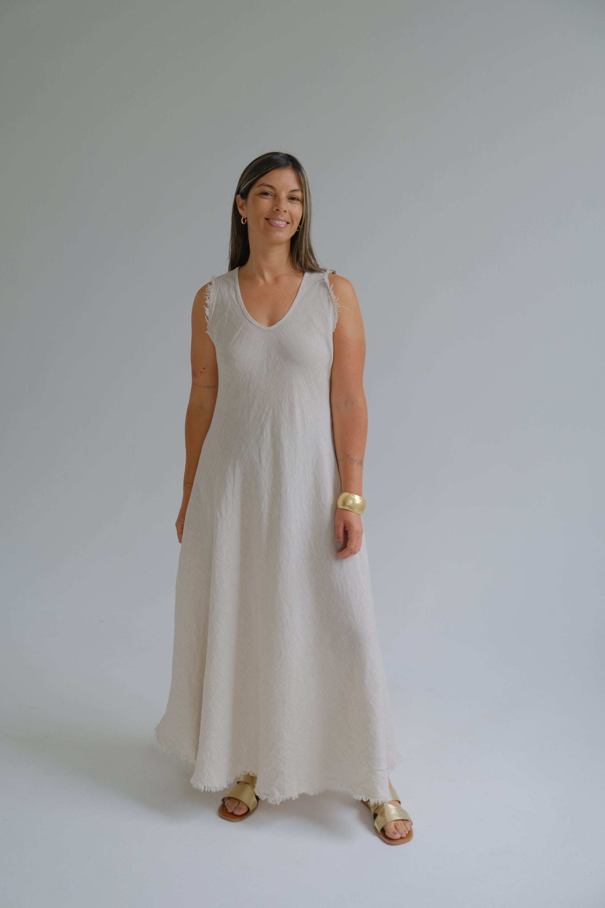 Vestido Bellagio Beige