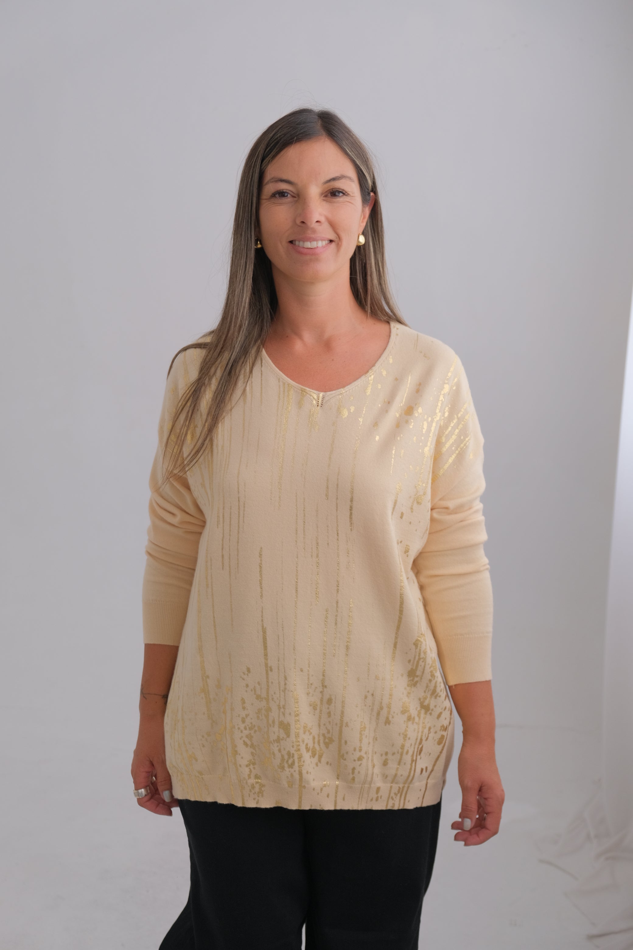 Sweater Oro Crudo