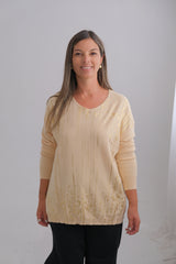 Sweater Oro Crudo