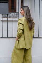 Blazer pistacho Cápsula