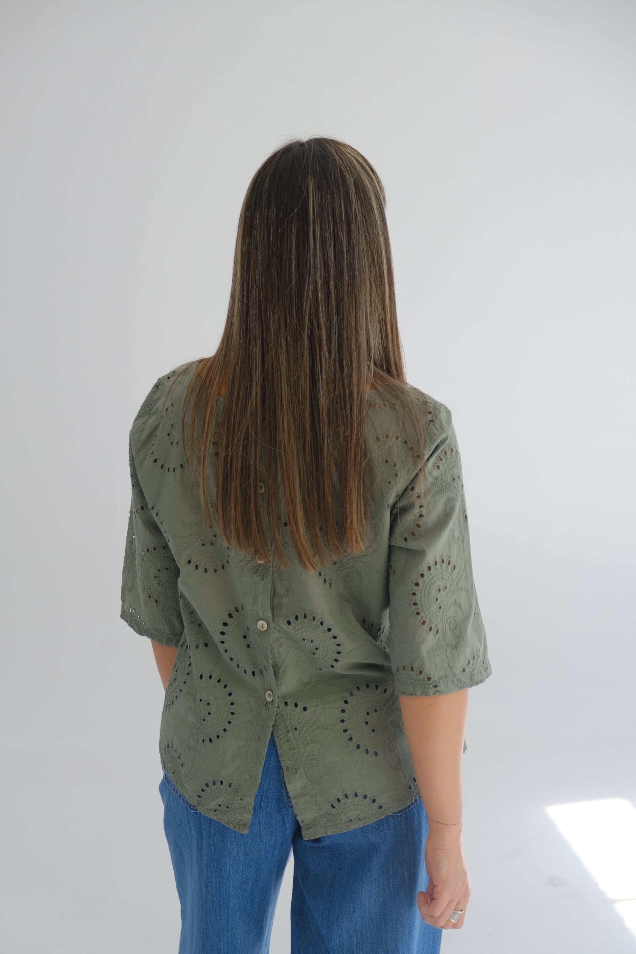 Blusa Tris Verde
