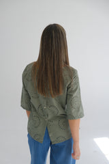 Blusa Tris Verde