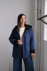 Tapado Lua Jean con Negro