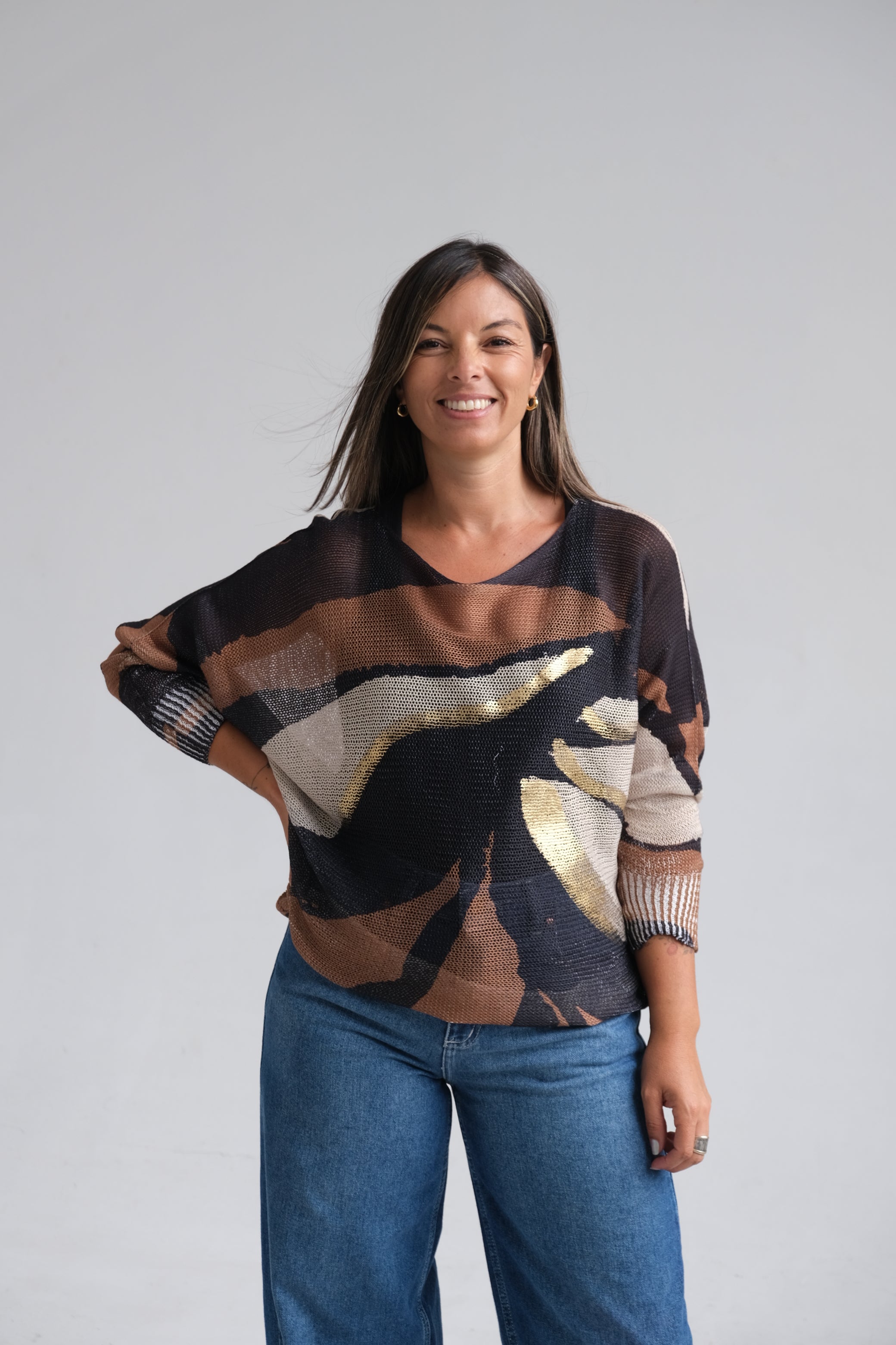 Sweater Pétalo Tostado